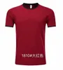 2019 20 uomini colletto nero T shirt a righe manica corta blu rosso Più di un colore T-shirt girocollo Abbigliamento