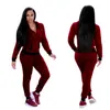 Yoga Set Winter Sport Pak Gym Kleding Fitness Designer Vrouwen Sportwear Training Kleding voor Vrouwen 2 Stuk Hooded + Lange Broek Trainingspakken