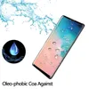 Per Samsung Note 10 plus 5D Case Friendly Fingerprint sblocca la protezione dello schermo in vetro temperato con bordo curvo per Galaxy S10 s9 S20 con confezione