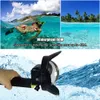 Freeshipping SHOOT Portable Diving Fisheye Dome Port Accessoire pour Xiaomi Yi Diving Camera Sports Action Cam Underwater avec Floaty Grip