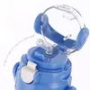 MDF sublimazione vuoto 350ML 500ML stampa a trasferimento termico per bambini vaso isolato in paglia stampa creativa tazza d'acqua portatile200U