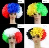 European Cup World Flags Wigs Fans Party Supplies Explosie Hoeden Carnival Festival Rekwisieten Groothandel Cosplay Cosplay Clown Wigs