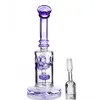 Small Bong Mini Oil Rigs Hookahs Waterpipes Heady Glass Water Bongs Dab Glass dabber Rig With 14mm Banger 8.4 inchs