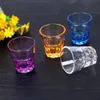 Verres à boire en acrylique de 210 ml verres à jus de qualité supérieure incassables verres à boire en plastique verres à boire en plastique assortis tasses à eau colorées gobelets à jus