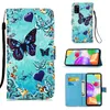 Étuis portefeuille en cuir pour Samsung Galaxy A33 5G A53 Redmi Note 11 Pro 5G Xiaomi Mi 11T 11 Lite Mode Mignon Rose Panda Tiger Tower Flower Cartoon Butterfly Flip Covers