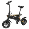 Bicicletta elettrica intelligente pieghevole portatile da 12 pollici T18 per ciclomotore, motore 250 W, 25 km/h, pneumatico da 12 pollici