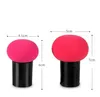 Small mushroom puff with handle makeup sponge foundation mushrooms head seal puffs beauty make up egg tool free ship 50