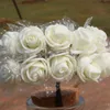 144 2cm gefälschte Mini Rosen Künstliche Hochzeitsblumen DIY Blumendekoration Neujahr Valentinstag Geschenk Rosas Artificiales Rose1670663