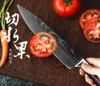 8 \ "Polegada Facas de Cozinha Japonesa Laser Damasco Padrão Chef Faca Sharp Santoku Cleaver Slicing Facas De Utility Ferramenta EDC
