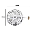 Mechanizm automatyczny wymiana dzień data chronograf akcesoria do zegarków zestaw narzędzi do naprawy części okucia do 2813/8205/8215