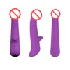 Vibromasseur de lapin vibrateur rotatif à 360 degrés grand gode vibrant stimulateur de Clitoris vibrateur de point G jouets sexuels pour adultes pour femmes4836801