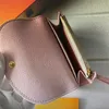 M41939 ROSALIE COIN PURSE Mini Pochette Kurze Geldbörsen Damen Kompakte Geldbörse Clutch Kartenhalter Exotisches Leder Emilie Sarah Victorine Geldbörse