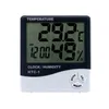 LCD numérique température humidité mètre maison intérieur extérieur hygromètre thermomètre Station météo avec horloge