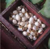 Cross-border hot sale Europe and the United States shaped irregular freshwater pearls Double-headed loose beads DIY jewelry accessories