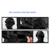 Tactical Fast Helmet Mount PC Mask Outdoor Paintball Shooting Face Protection Gear NO03-310