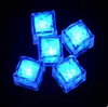 LED-Eiswürfel-Bar, schnell, langsam, blinkend, automatisch wechselnder Kristallwürfel, wasseraktivierte Beleuchtung für romantische, kreative Partys, Hochzeiten, Weihnachtsgeschenke LT651