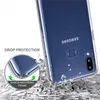 För Samsung A20S Case Clear Slim Hybrid TPU Bumper Hard PC Back Cover Telefon Väska till Samsung A10S A30S A50S A70S