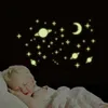 Moon Stars Theme Luminous Decorative Wall Sticker