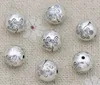 200 pcs/lot Antique argent arbre de vie entretoises perles bijoux accessoires 8mm pour la fabrication de bijoux bricolage