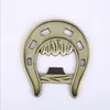 50PCS Tropic Wedding Favors Horseshoe Design Bronze Bottle Opener With Elegant Gift Box Solid Metal Beer Openers Bar Party Supplies