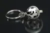LIVRAISON GRATUITE 100pcs / lot New spin balle de golf basket-ball football porte-clés porte-clés souvenir cadeau cadeau