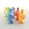 US Color Beracky Glass Bubble Carb Cap Ball Glas Carb Caps voor afgeschuinde Rand Quartz Banger Nagels Glas Water Bongs Pipe DAB Rigs 12 kleuren