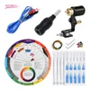 Gun Motor Pen Machine Rotary Kit Professionelles abgeschlossenes Zubehör Liner Shader Komplettes Tattoo-Set Kits Maschinenwerkzeug-Kit