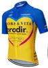 2024 Vita Prodir Cycling Jersey Set 19D 자전거 반바지 키트 ROPA CICLISTO MENS 여름 빠른 건조 자전거 MAILLOT 바닥 의류