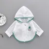 Bebés Meninas Roupas Crianças dos desenhos animados de proteção solar roupas de verão Casual Anti-mosquito Top Algodão Condição Air capuz Outfits AYP539