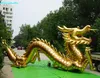 Parade Performance Animal Model Shown Inflatable Chinese Dragon Horned Dinosaur For Outdoor Events