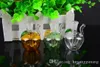 neue Mini Apple Shisha Großhandel Glasbongs Ölbrenner Glas Wasserpfeifen Bohrinseln Rauchen kostenlos