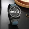 CURREN Marque De Luxe Analogique Sport Montre-Bracelet Affichage Date Hommes Montre À Quartz Affaires Homme Horloge Relogio Masculino Montre Hom263p