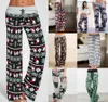 Mulheres Floral Yoga Palazzo Calças 38 estilos de verão pants de perna soltas esporte harem calças soltas boho calças longas ooa5197