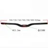 Bicycle T800 Full 3K Fibre de carbone Rise de vélo de vélo de vélo MTB GOODBARS 35 mm 700 750 780 800 mm Barres de montagne Parts MAT4028558