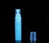 旅行の携帯用香水のびんのスプレーボトルの空の化粧品の容器5mlの噴霧器のプラスチックペンのマルチカラーフリー船100
