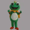 2019 горячий новый Super Hot Frog Prince костюм талисмана Костюмированный EPE