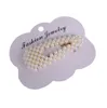 New product word explosion models pearl side clip female models clip headwear whole fast delivery3746464