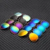 Klasik Pilot Adam Kadınlar Güneş Gözlüğü Moda Tasarımcısı Gözlük Retro Marka Metal Çerçeve Gözlük Toptan 19 Renk Yok Logo A1