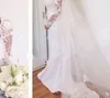 White Ivory Mermaid Wedding Dresses 2019 Elegant Long Sleeves Bridal Gowns Custom Made Vestidos De Novia Shop Online China