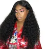 Water Wave Lace Front Human Hair Wigs For Women Peruvian Wig 150% Remy Wig Pre Plucked Natural Hairline