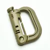 NEW 10pcslot Plastic Carabiner for Packages DRing Plastic Strong Tactical CarabinerKeychain Buckles 5893378