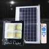 Solar Wand Lichter Wasserdichte Flutlicht Außen Scheinwerfer Garten Dekor Lampe Fernbedienung Solar Panel Garten Straße Wände Licht