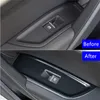 車の窓ガラスの持ち上がるボタンパネルの装飾デカールのためのトリム2018年度2018年度2018年2019年LHDステンレス鋼のインテリアアクセサリー