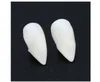 Dentaduras postizas de vampiro de Halloween, dentaduras postizas de zombi, colmillos, dientes de tigre pequeños, aparatos ortopédicos para cosplay, accesorios de maquillaje