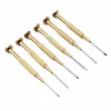 6pcs Precision Jewellers Watch Hatch Crofedriver Kit Phillips Flat Repair Strumenti La qualità per orologeria3003302