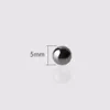 Вулкани 5 мм SIC Terp Pearl Silicon Carbide Sphere Quartz Banger Кальяны жемчужины. Шар 10 мм 14 мм самки самца для стеклянных бонгов водные трубы