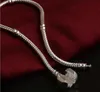 مصنع الجملة 925 سحر أساور الفضة الاسترليني 3 مللي متر ثعبان سلسلة صالح باندورا حبة الإسورة سوار مجوهرات هدية للرجال النساء