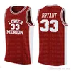 High School Allen Bethel Iverson Dwyane 3 Wade University Jersey NCAA 34 Len # Bias 0 Westbrook Maglie da basket