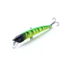 Hengjia 100 sztuk Gorąca Sprzedaż Minnow Przynęty połowów 9,5 cm 7,3g 6 # Haczyki Hard Bait Stick Leszczy Bait / Trout Quality Fish