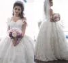 Старинные бисером 3d цветочные аппликации свадебное платье 2020 роскошные любимые кружевные бальные платья свадебные платья пухлые от плеча свадебные платья
